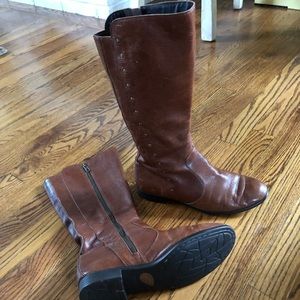 Brown Leather Boots